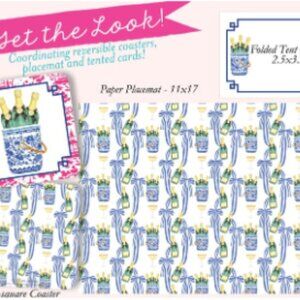 Champagne Bucket - Paper Tabletop Decorating Set